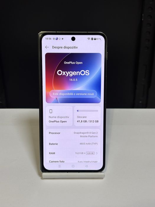 MDM vinde: OnePlus Open, 512GB, Emerald Dusk.