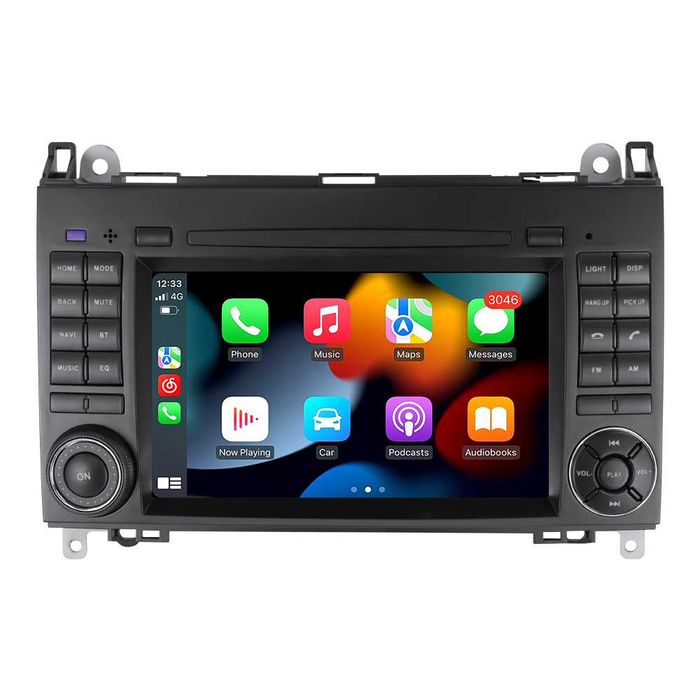 Navigatie Android 14 Mercedes Crafter Vito Viano B200 Vito + CAMERA