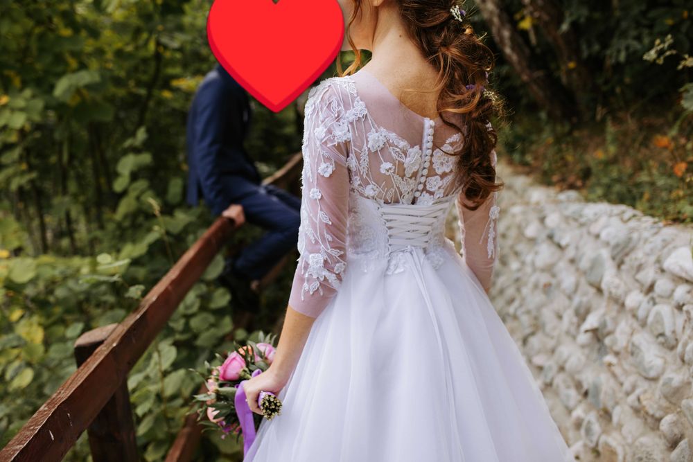 Rochie de mireasa alba