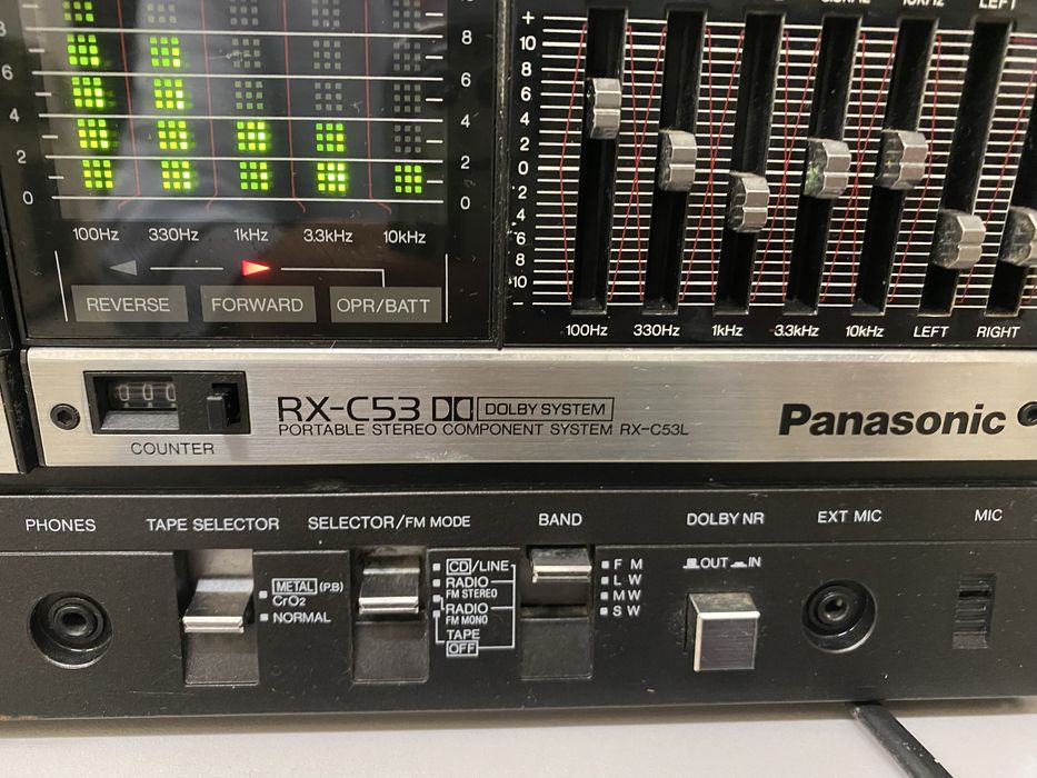 Radio casetofon Panasonic RX-C53L defect