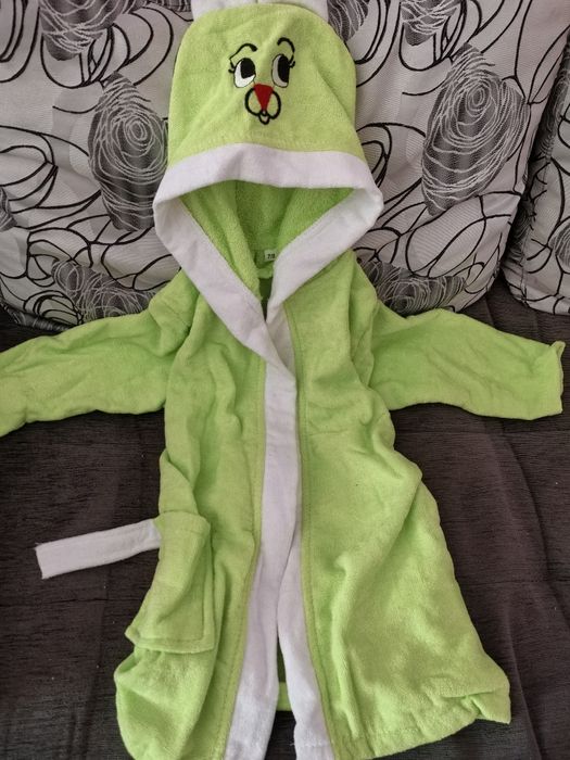 Детски памучен халат