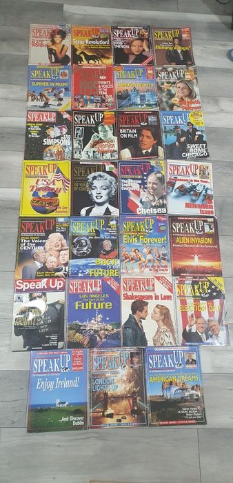 Vând lot reviste Speak Up – reviste vechi