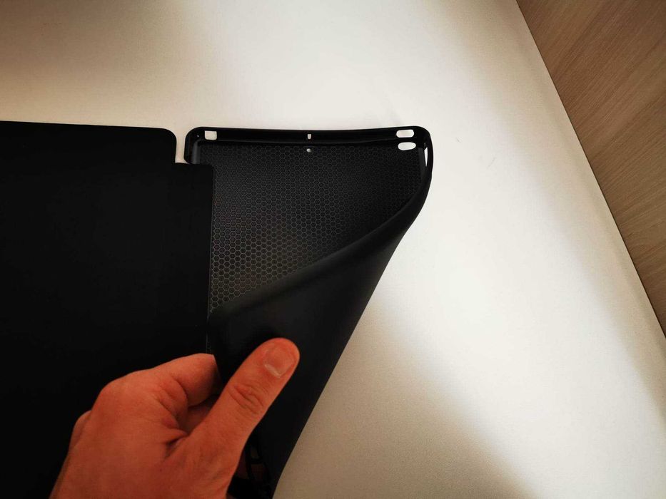 Set husa + folie sticla ecran Apple Ipad Air 9.7 protectie flip carte