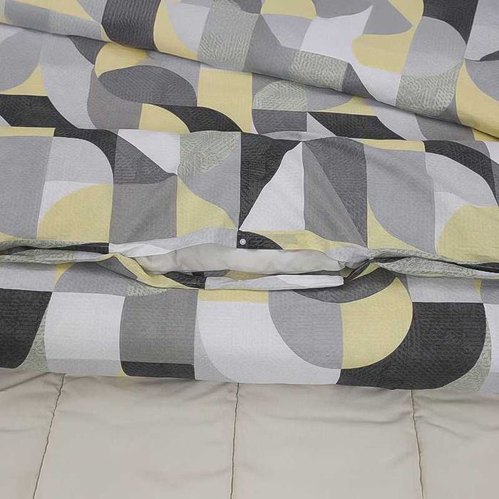 Спален комплект "Kring" – за 2 души, 4 части, 100% памук, чаршафи