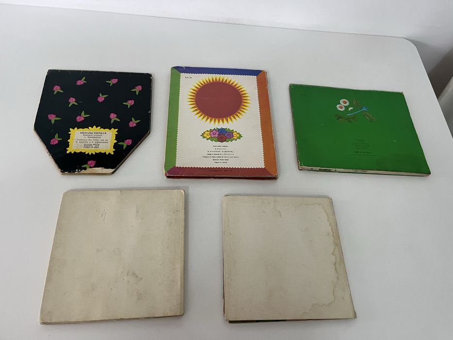 Carti de povesti memorabile 3D anii 70 - 80