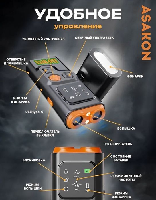 Отпугиватель от собак Asakon