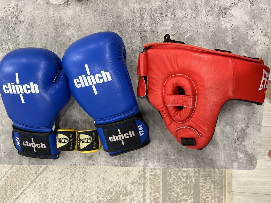 Перчатка + бинт + шлем