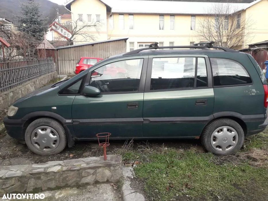 Vand Opel Zafira Elegance 2001 2.0dti verde 7locuri carlig