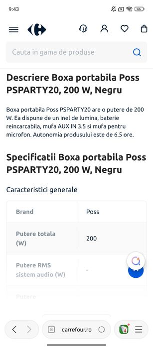 Voi vinde niste boxe
