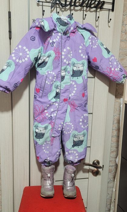 Зимние комбинезон для девушек