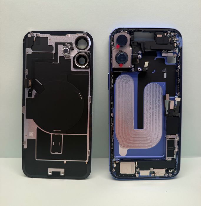 iPhone 16 Plus Ultramarine rama carcasa mijloc enclosure frame sticla spate Noua
