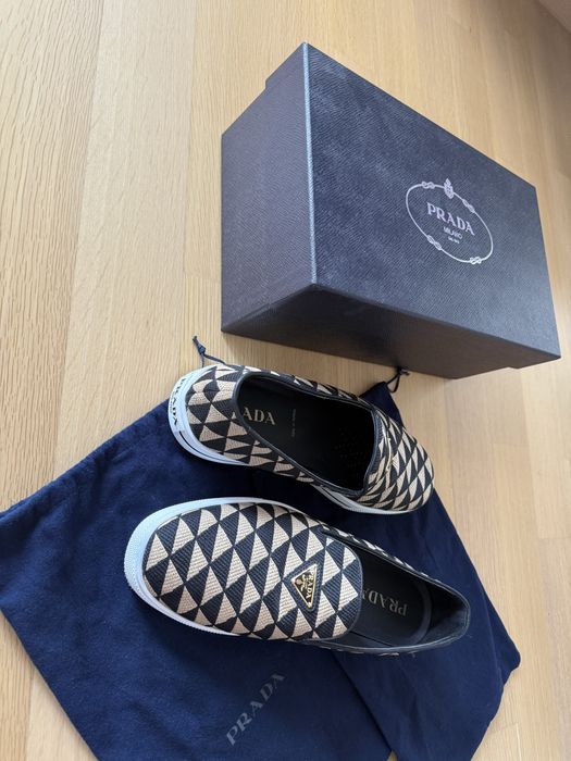 Оригинални мъжки мокасини PRADA