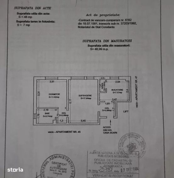 Apartament 2 Camere | Zona Tomis 2 | Spitalul Judetean