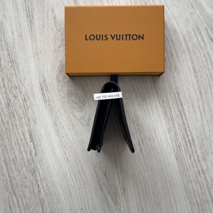 Card Holder Louis Vuitton Negru