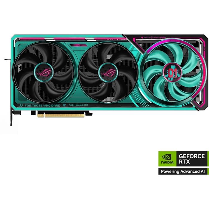 Nvidia Asus Rog Astral RTX 5080 Hatsune Miku