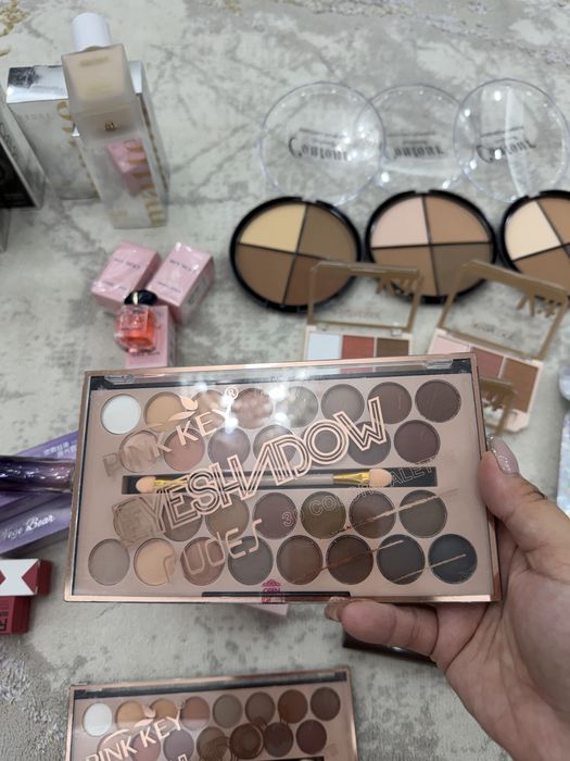 Тени, контур, косметика арзан