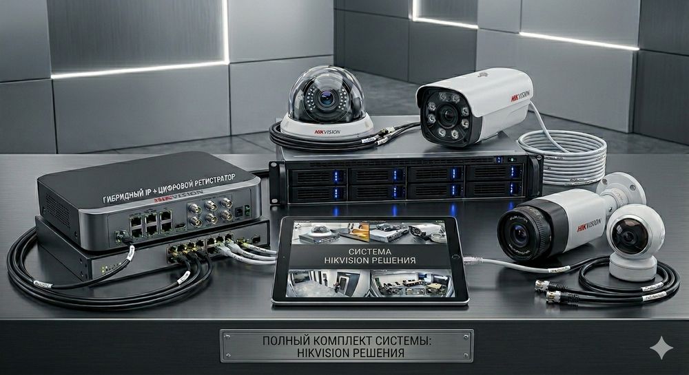 Professional Hikvision videokuzatuv tizimlarini oʻrnatish va sozlash