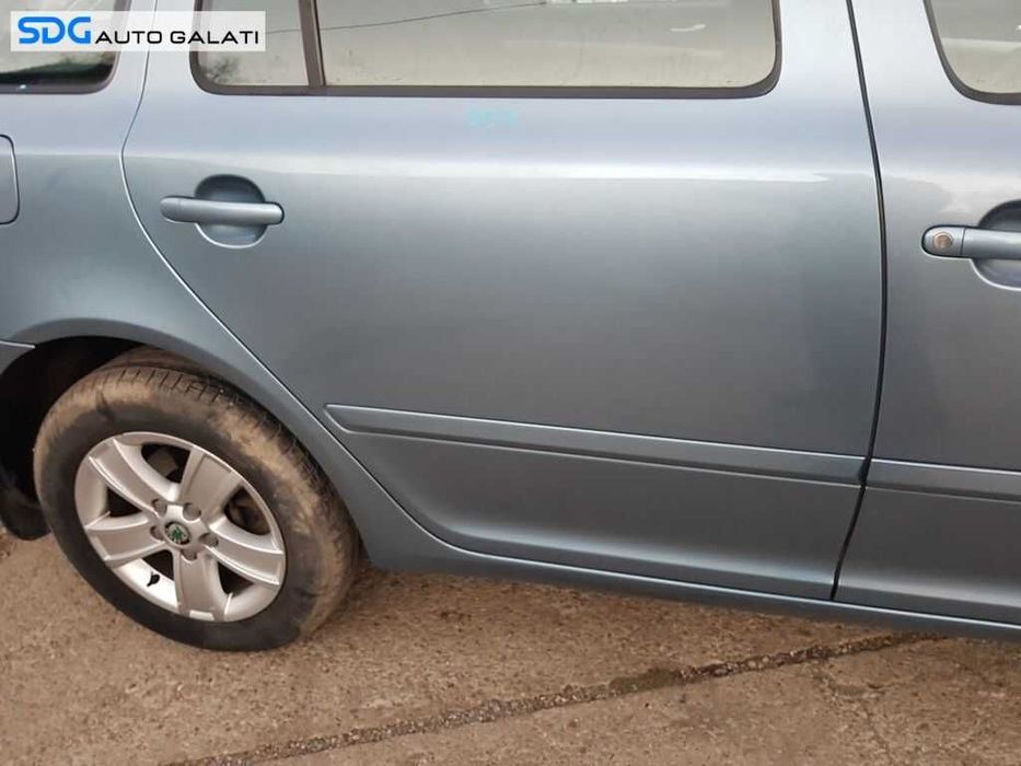 Usa Usi Portiera Portiere Dreapta Spate Dezechipata Skoda Octavia 2 Facelift Break Combi 2008 - 2013 Culoare 9154