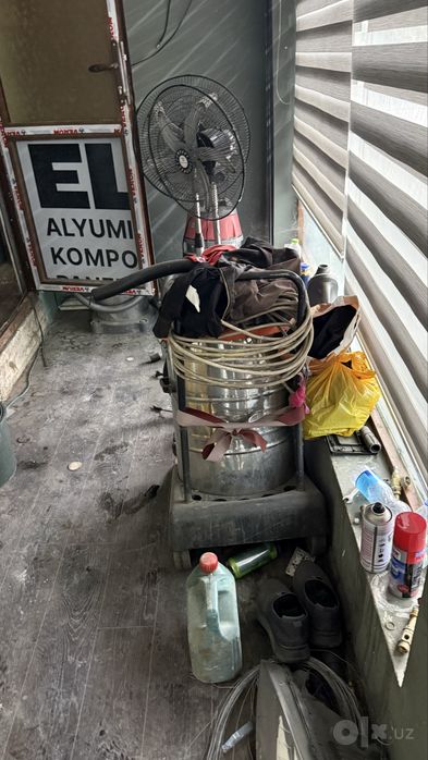 OMAX карчер 2та компрессор BECKER BK-10, воздушный пылесос 1 та