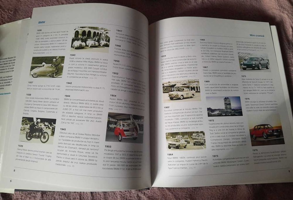 RARA,Mereu in miscare 80 de ani de inovatie.Istoria BMW,2000 exemplare