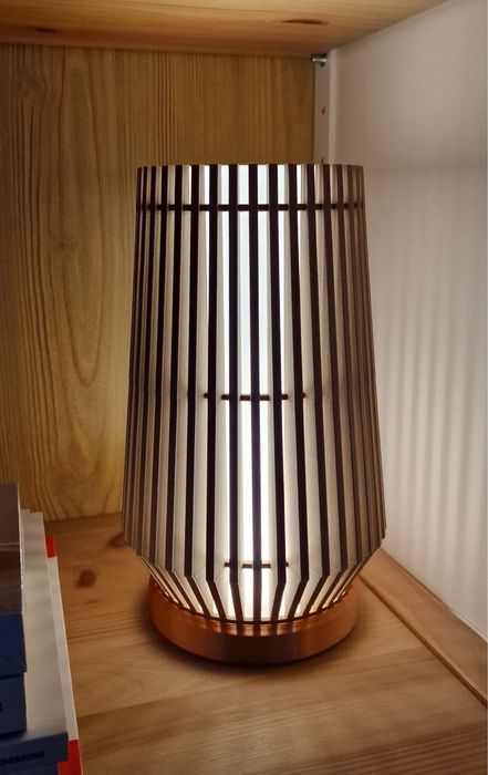 Vand lampa/veioza lumina ambientala LED, printata 3D