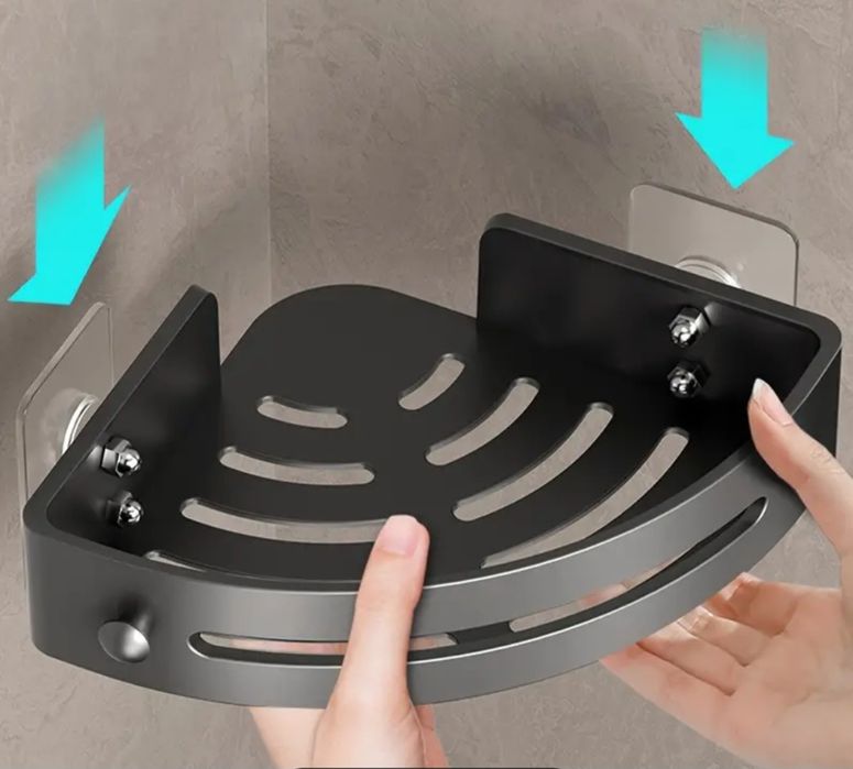 2 Бр. Допълнителни  Стелажи За Съхранение На Тоалетни, Ъглови Стелажи