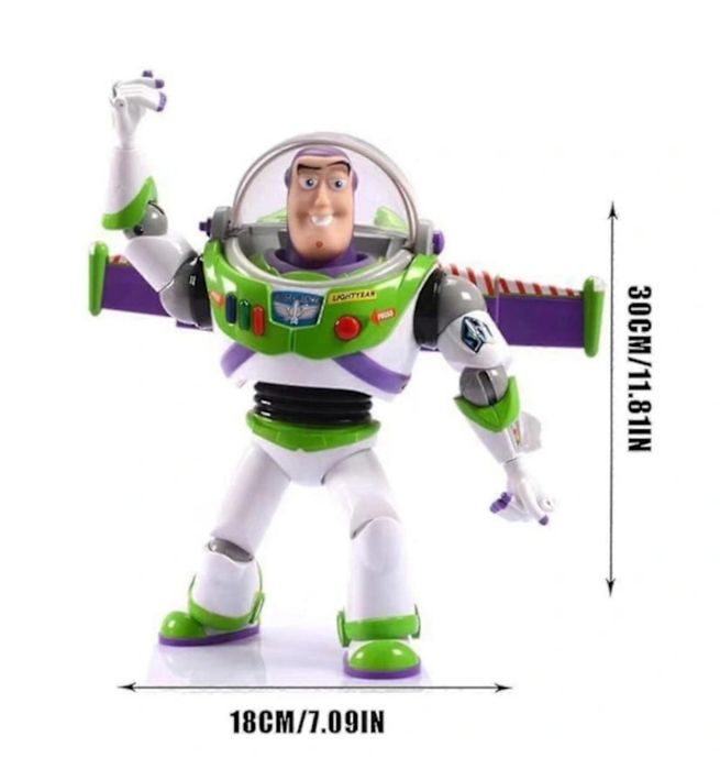 Figurina Disney Toy Story 5: Buzz Lightyear, 30 cm