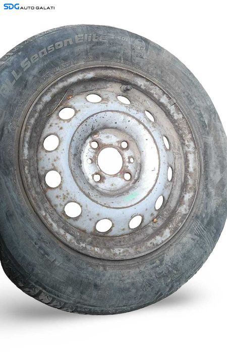 Janta Roata Tabla 175 70 R14 in 4 Prezoane Fiat Doblo 2001 - 2009 [MX0369]