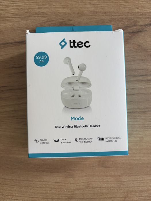 Wireless слушалки ttec