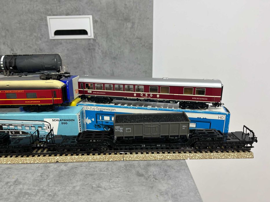 vagoane Marklin, Liliput, Fleischmann trenuleț electric scara HO