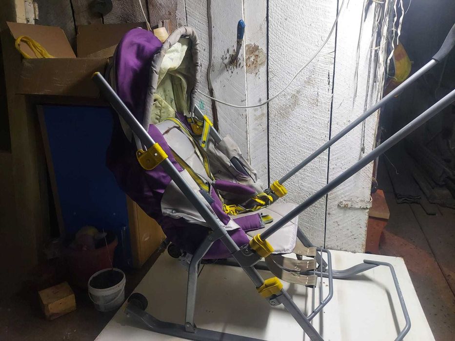 Санки детские с колесами