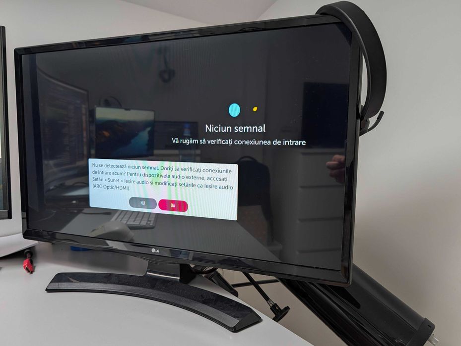 Smart TV Televizor LED Smart HD, 70 cm, LG 28MT49S, MTV28MT49S