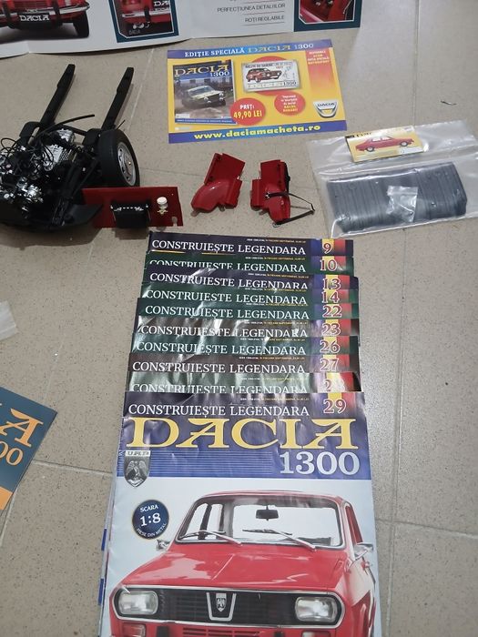 Vând piese macheta dacia 1300 noi 18 nr