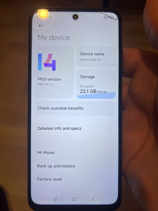 Xiaomi Redmi Note 10 5G - 128GB / 4GB RAM