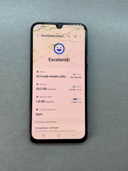 Samsung Galaxy A40 -64GB 4gb ram -android 11 -sticla sparta