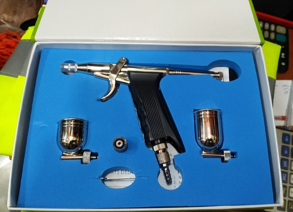 Аэрограф распылитель краски пульверизатор краскопульт airbrush айрогрф