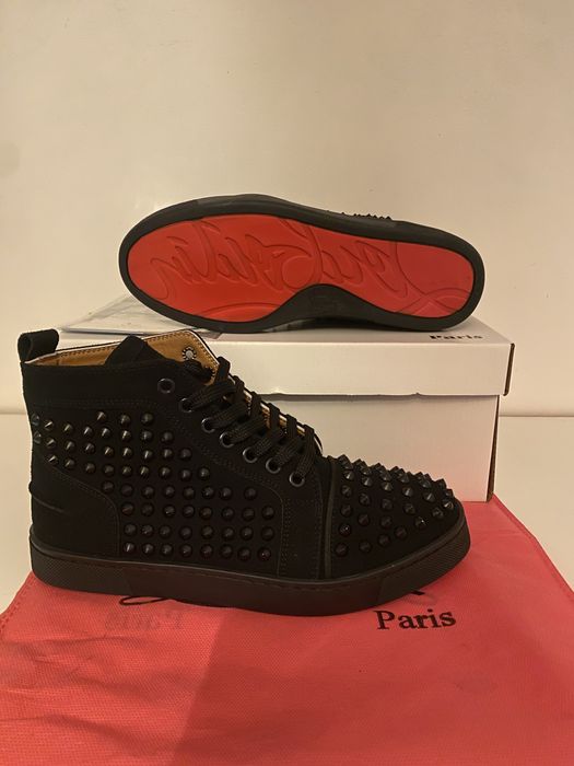 Adidasi Christian Louboutin High Lobotin Lubutin Lobotani