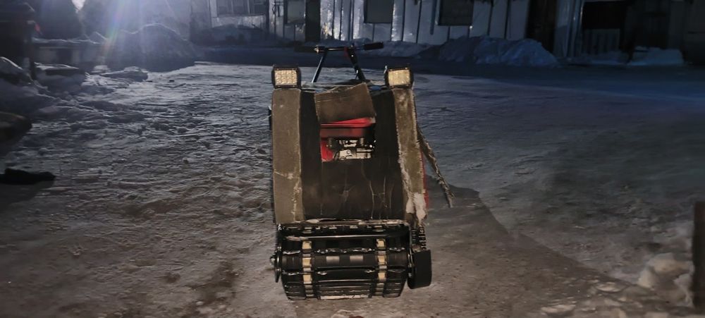 Мото буксировщик