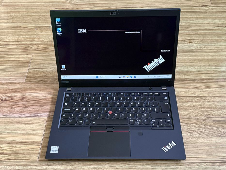 Lenovo P14s Touch`Core i7-10610U/24GB RAM/512GB SSD/Nvidia P520/Бат 10