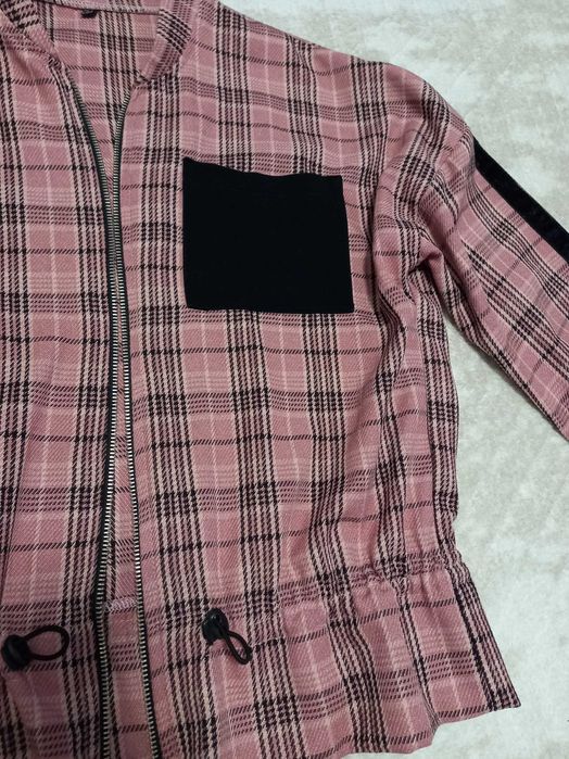 Дамски комплект с кариран десен