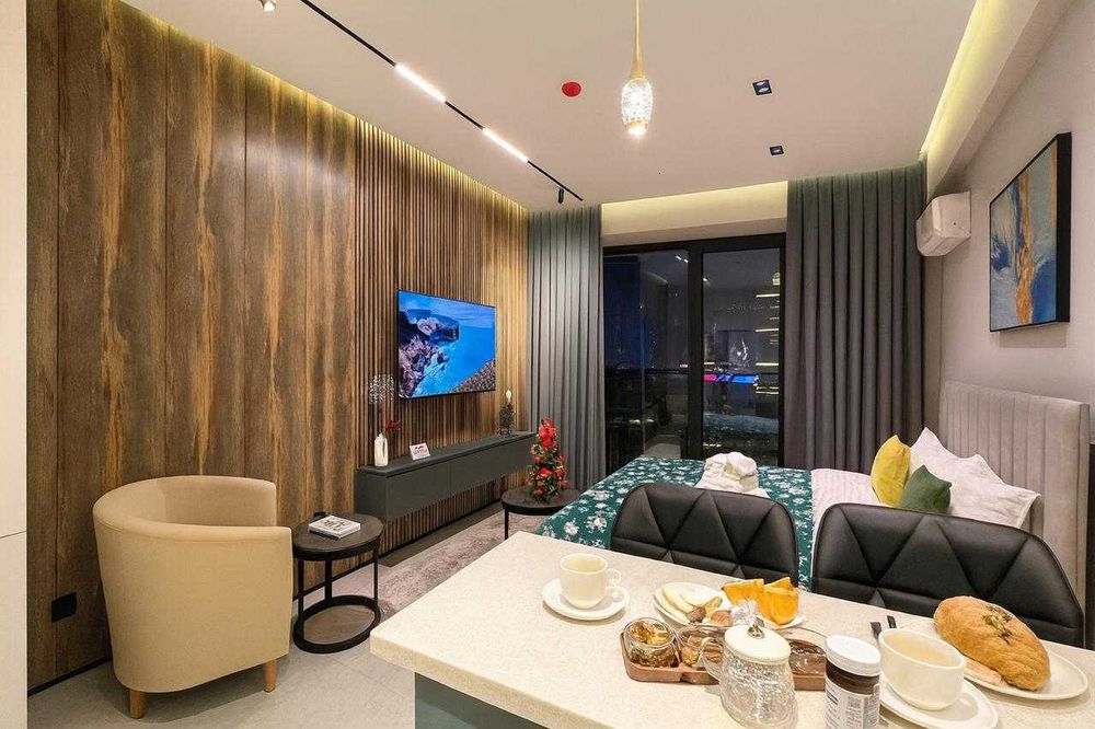 Современная стильная студия в ЖК U-Tower с видом на Tashkent City