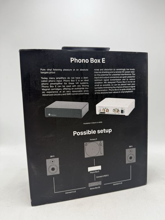 Preamplificator Pro-Ject Phono Box E  Sigilat