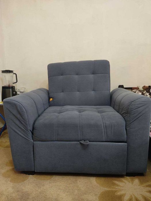 Продам - Кресло-кровать б/у в хорошем состоянии — 500 000 сум