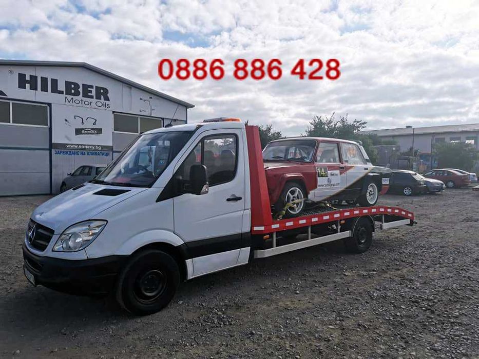 Пътна помощ Варна - 6места за пътници 24/7. Транспорт на техника до 5т