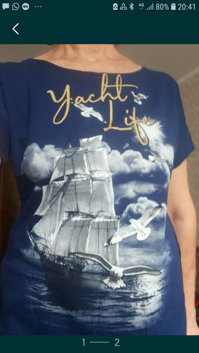 Продам новое трикотажное х/б платье размер 48