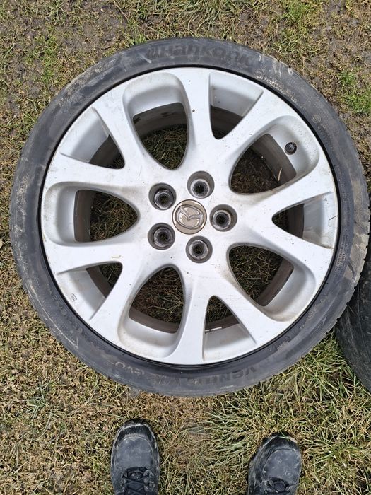 Vând Set 4 Jante Originale Mazda 18″ – Model 10 Spițe