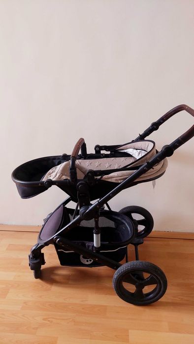 Комбинирана детска количка 3 в 1 Lorelli Boston - бежова