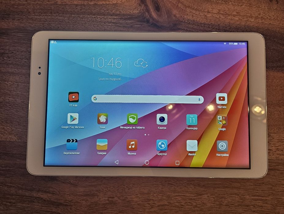 Таблет Huawei MediaPad T1 10 (T1-A21L) LTE, Сребрист