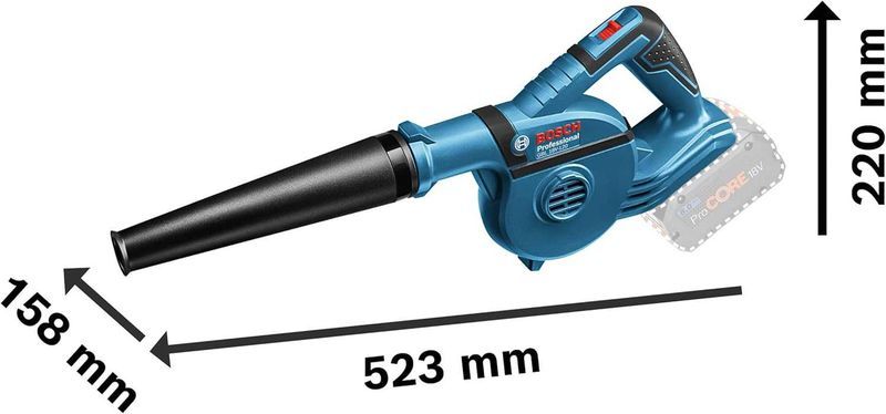 Акумулаторна Духалка Въздуходувка Bosch GBL 18V-120, 06019F5100, Без Батерия и Зарядно, 2 години Гаранция, Нова
