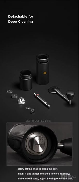 Кофемолка Timemore CHESTNUT S3(Black Obsidian)